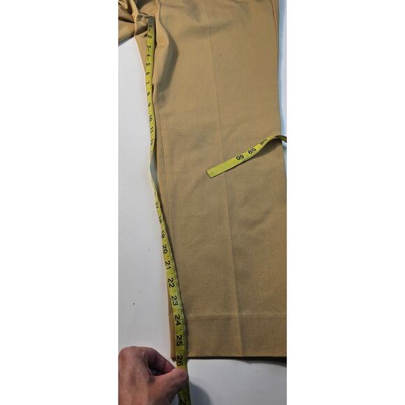 NWT TALBOTS bi stretch Chatham Slim Leg Ankle Pants Toasted Coconut 16P PETITE - Picture 7 of 8